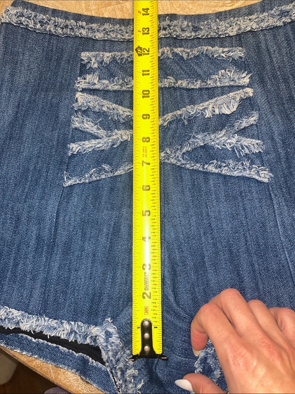 Alexis denim shorts